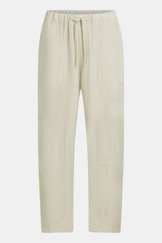Penn&Ink Linnen Broek S26Z882LTD - 054 Jute