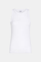 Penn&Ink Singlet Top S25F1580 - 01 White