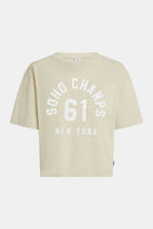 Penn&ink T-Shirt S26F1839 - 409/01 Oyster/White