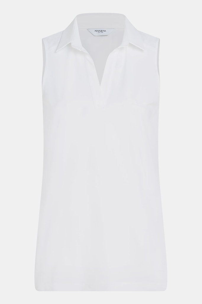 Penn&Ink Top RENO - White