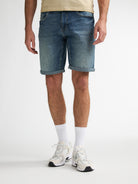 Petrol Denim Short M-1060-SHO002 - 5886 Daydream