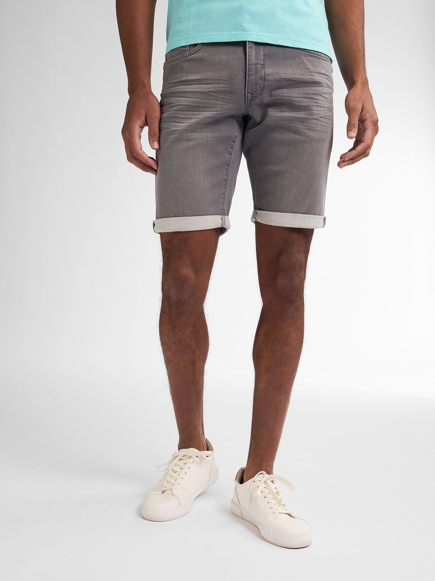 Petrol Denim Short M-ROS-SHO001 - 9706 Light Grey