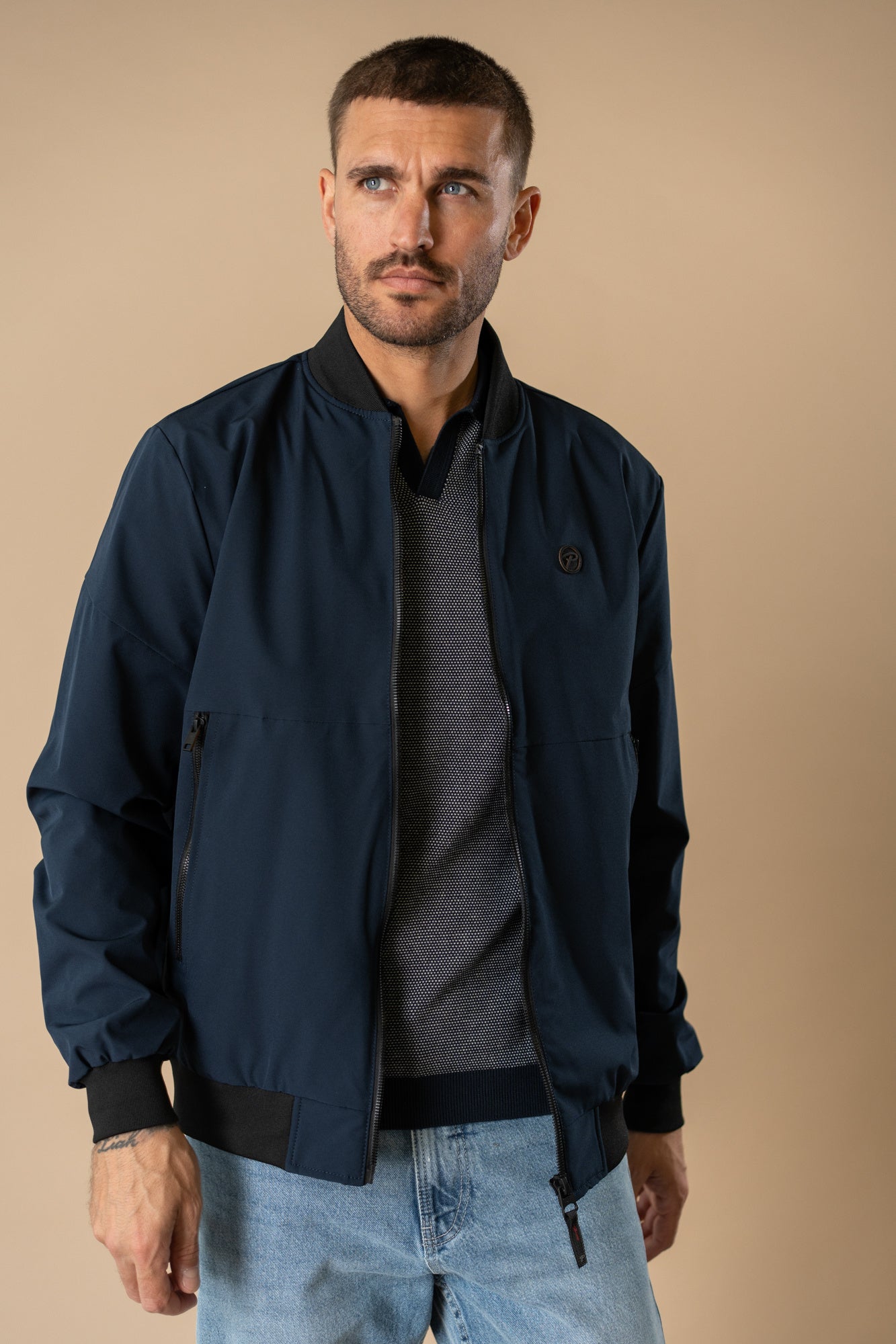 Petrol Jas Bomber M-1060-JAC103 - 5178 Navy Blue