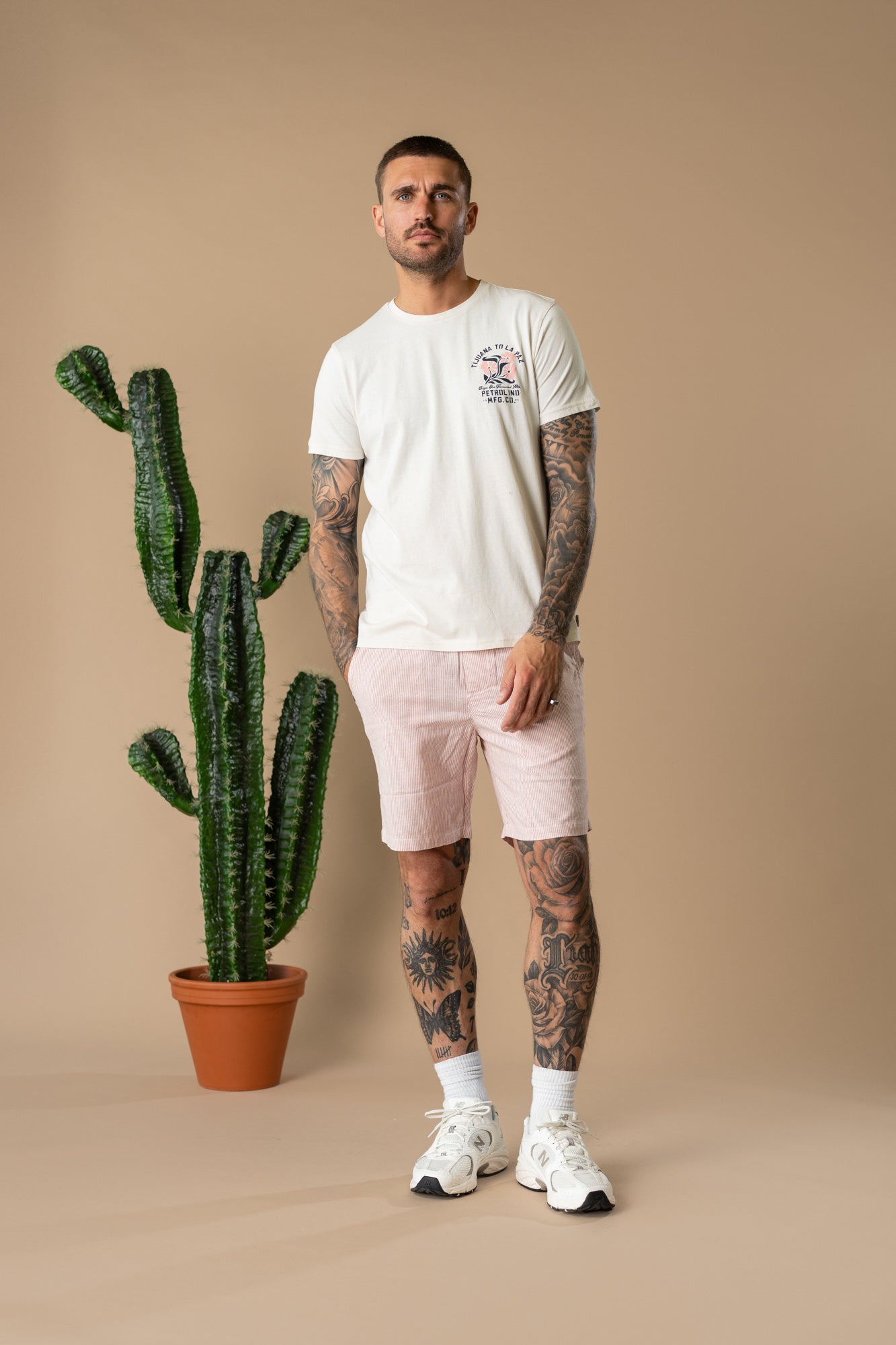 Petrol Shirt M-1060-TSR625 - 0112 Seashell
