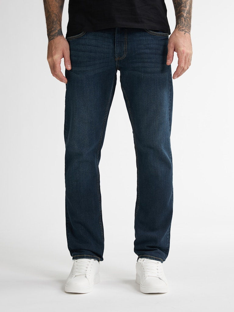 Petrol Straight Fit Jeans - 5802 Dark Used