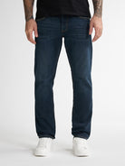 Petrol Straight Fit Jeans - 5802 Dark Used
