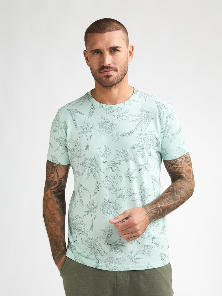 Petrol T-Shirt M-1060-TSR618 - 6181 Cool Mint