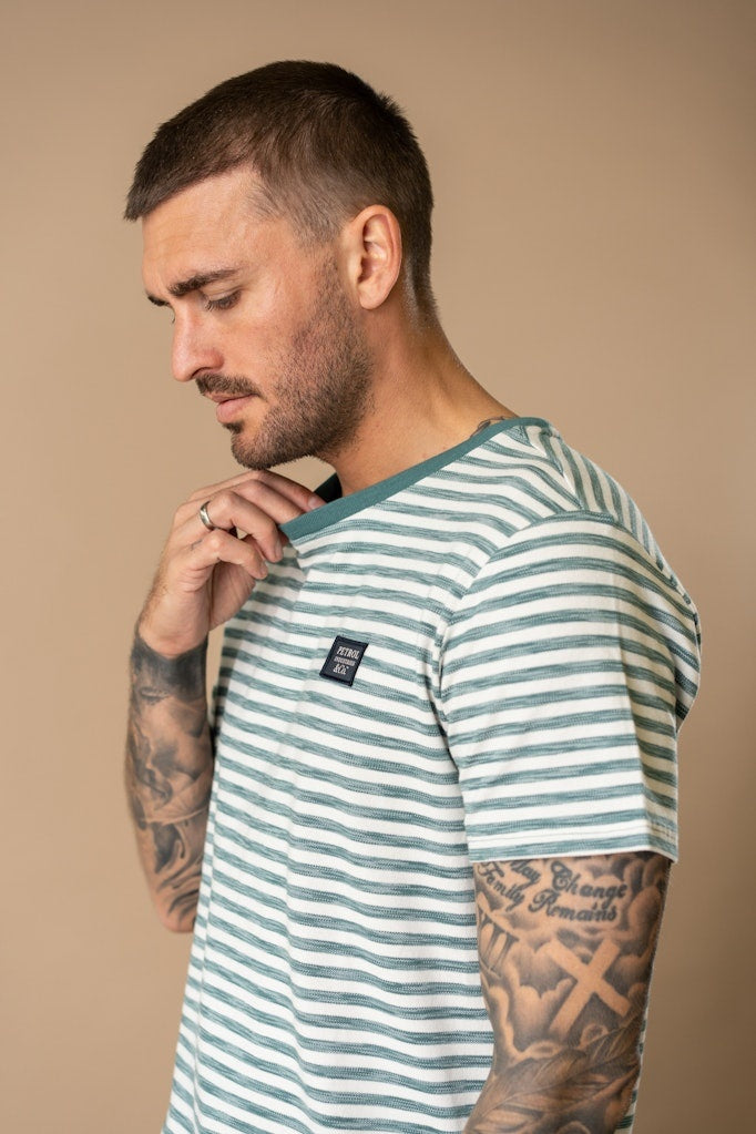Petrol T-Shirt M-1060-TSR674 - 6180 Oil Green