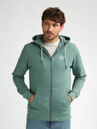 Petrol Vest Men Hooded Zip M-1060-SWH319 - 6180 Oil Green