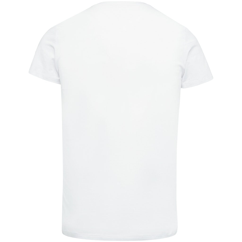 PME Legend 2-pack V-neck basic t-shirt PUW00230 - 900 Wit