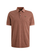 Pme Legend Polo Fine Pique Aop PPSS2602852 - 4085 Roan Rouge