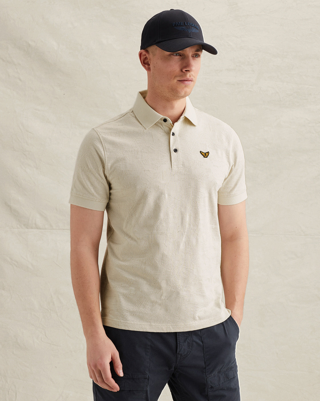 PME Legend Polo PPSS2603883 - 7013 Bone White