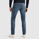 PME Legend Straight Fit Jeans Skyrak PTR720-HMB Mid Blue