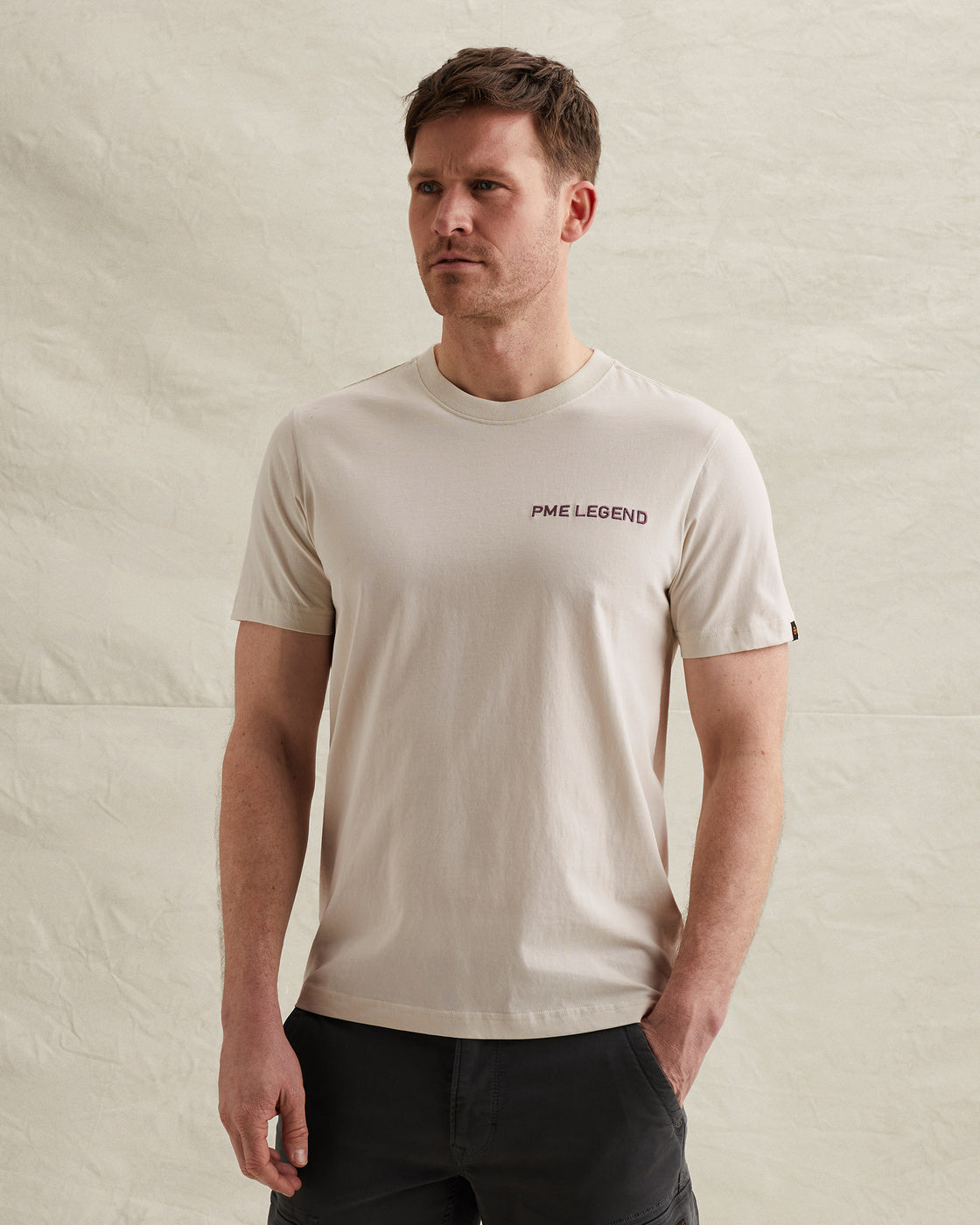 PME Legend T-shirt PTSS2603571 - 7013 Bone White