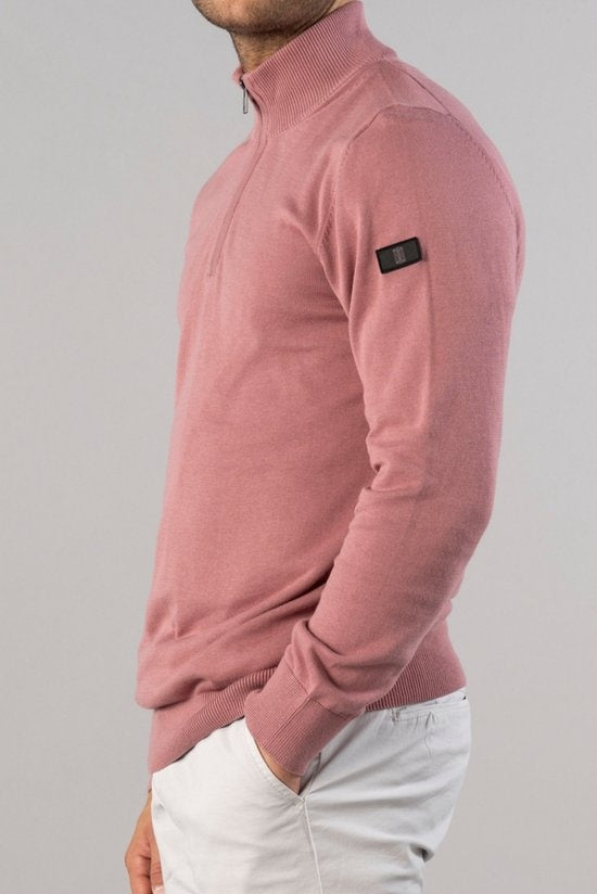 Presly & Sun Half-Zip Pullover PS_Lewis - Lila