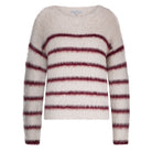 Red Button Fluffy Trui SRB4616 - 447 Cream/Ruby