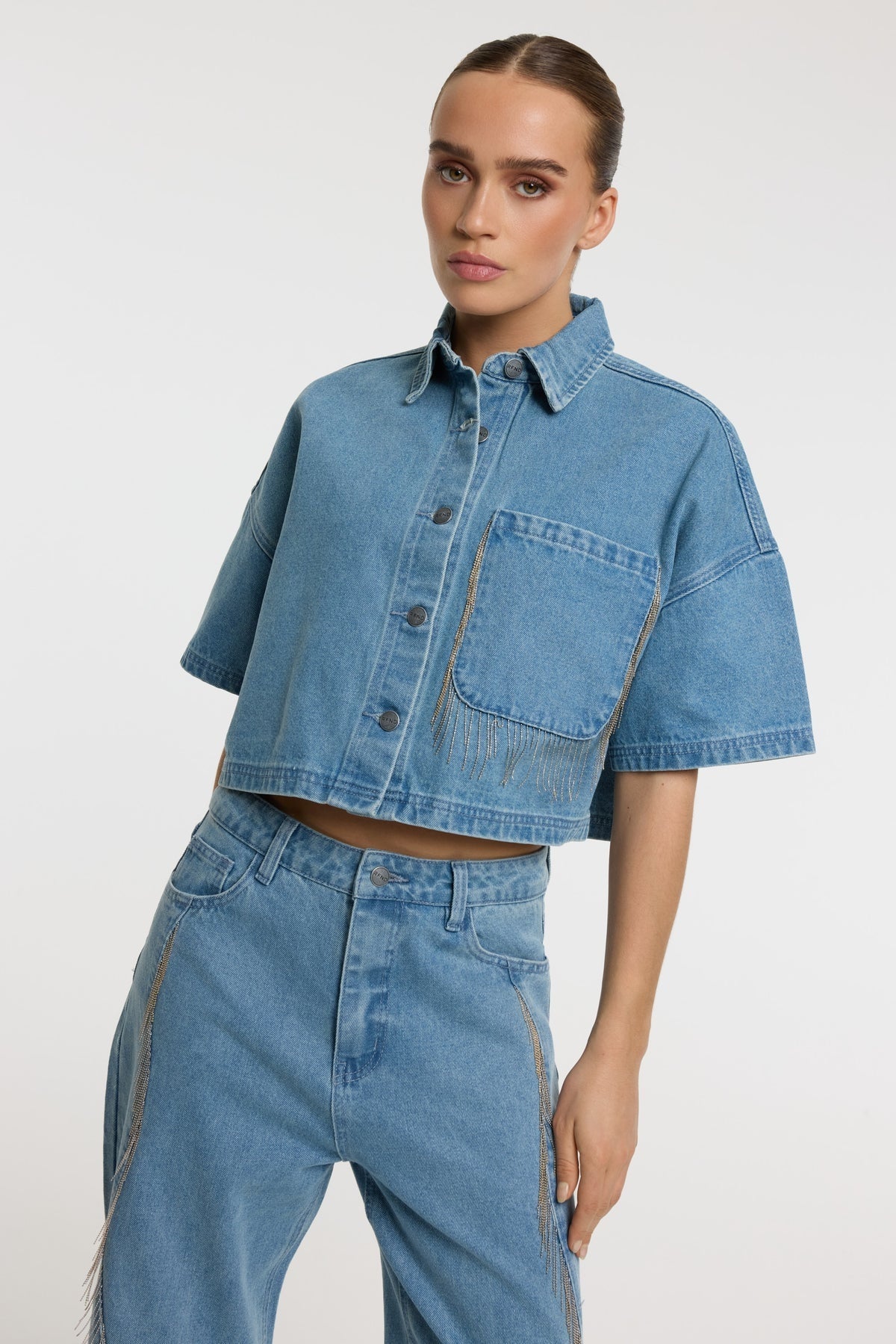 Refined Department Blouse Adelin R2603971930 - 200 Light Blue