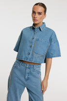 Refined Department Blouse Adelin R2603971930 - 200 Light Blue