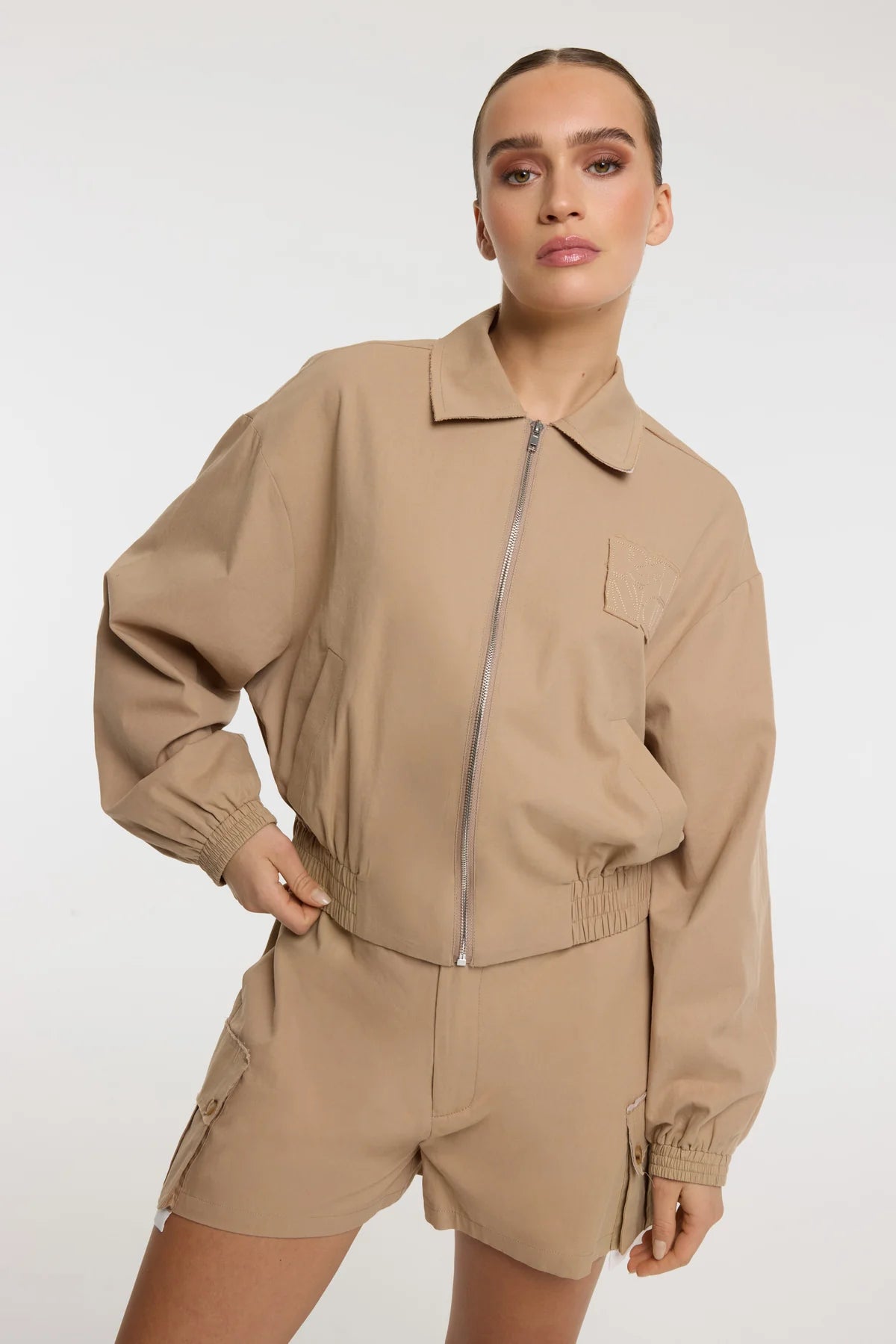 Refined Department Bomberjas Riri R2603468960 - 601 Camel