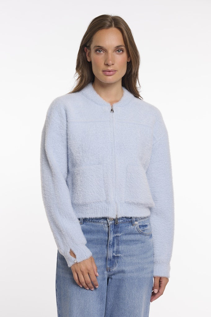 Rino & Pelle Fluffy Vest Bento 5002622 - 7002  Light Blue