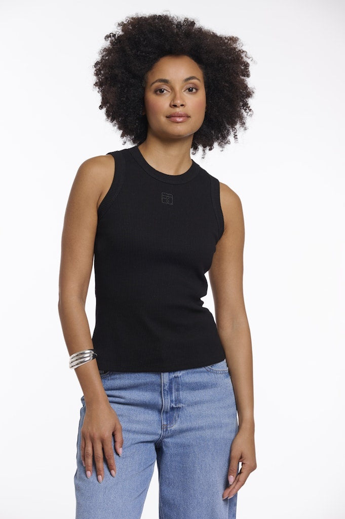 Rino & Pelle Tanktop Filipa 7002622 - 9900 Black