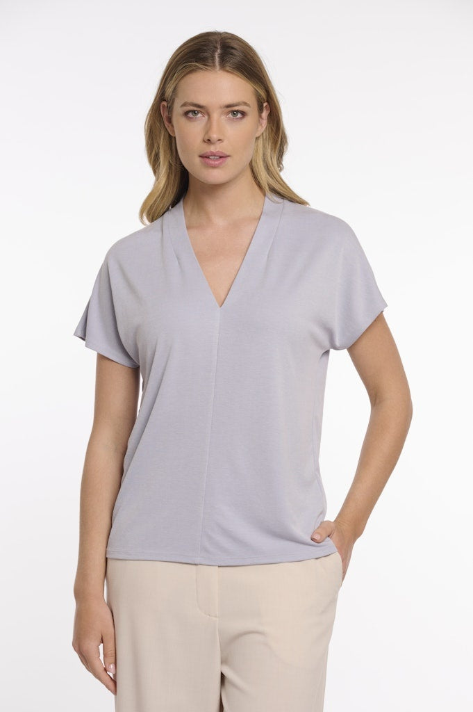 Rino & Pelle Top Kallie 7002622 - 11042 Dusty Grey Blue