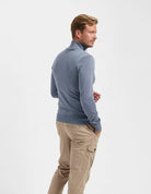 SAINT STEVE Half-Zip Trui 210160 - 70028 Iron Blue