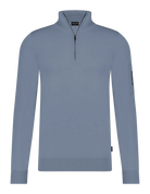 SAINT STEVE Half-Zip Trui 210160 - 70028 Iron Blue