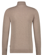 SAINT STEVE Trui Half Zip 19480 - Taupe Melange
