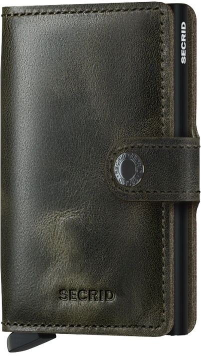 Secrid Miniwallet-Vintage Olive/Black - Vintage Olive/Black
