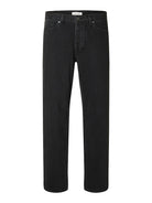 selected Broek Regular Fit BEN KORI 16098196 - Black Denim