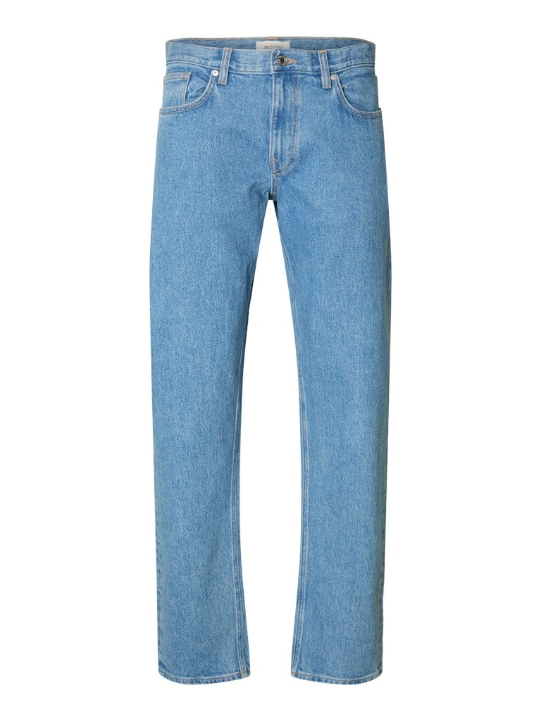 Selected Homme Regular Fit Jeans BEN KORI 16098196 - Light Blue Denim