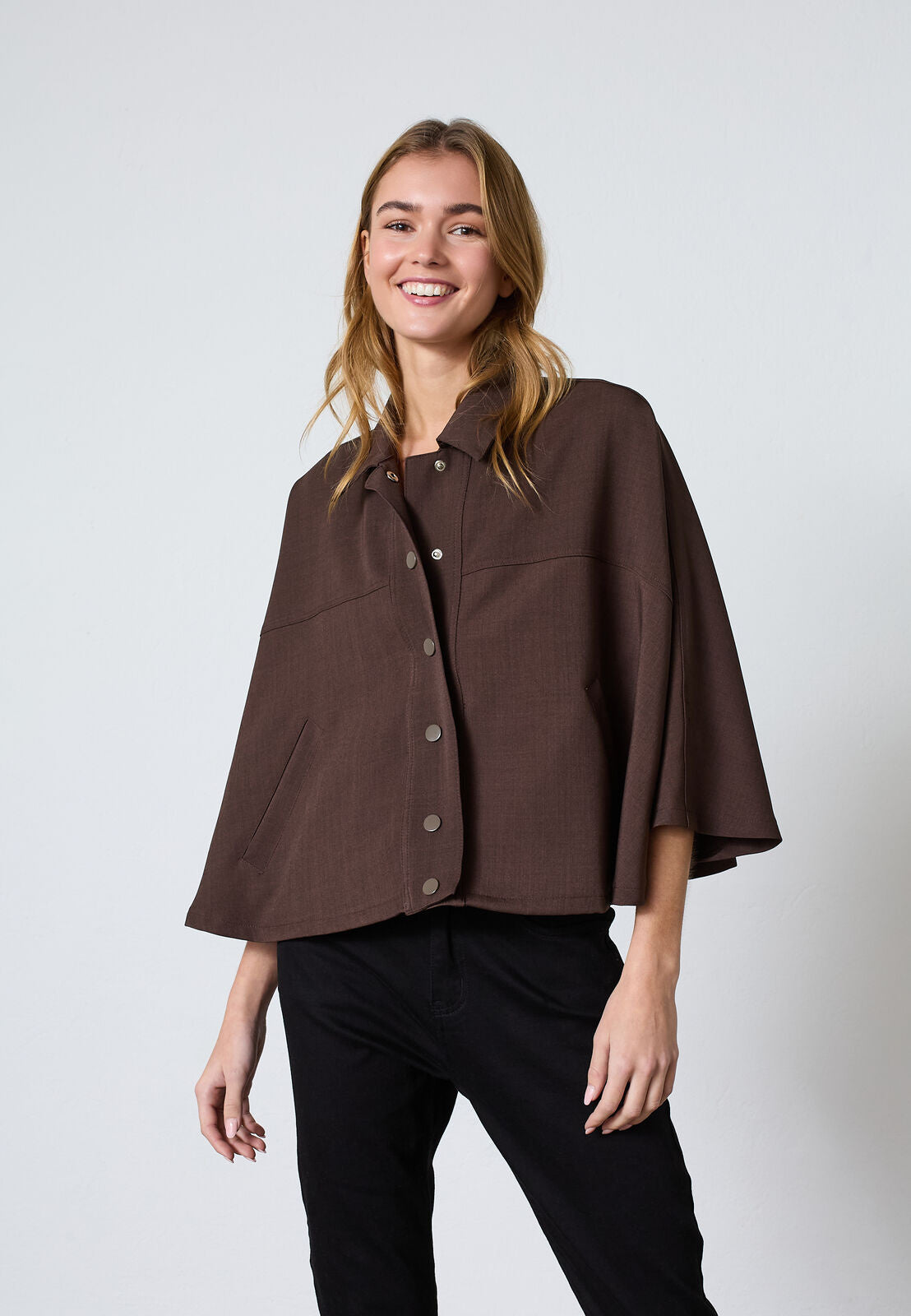 Sisters Point Vest 19712 Garwin-Cape - 222 D. Chocolate