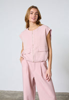 SistersPoint Vest Garwin-Ve3 19298 - 513 Mauve