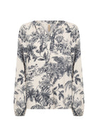 Soyaconcept Blouse SC-CARLI 41660 - 6910 Navy Combi