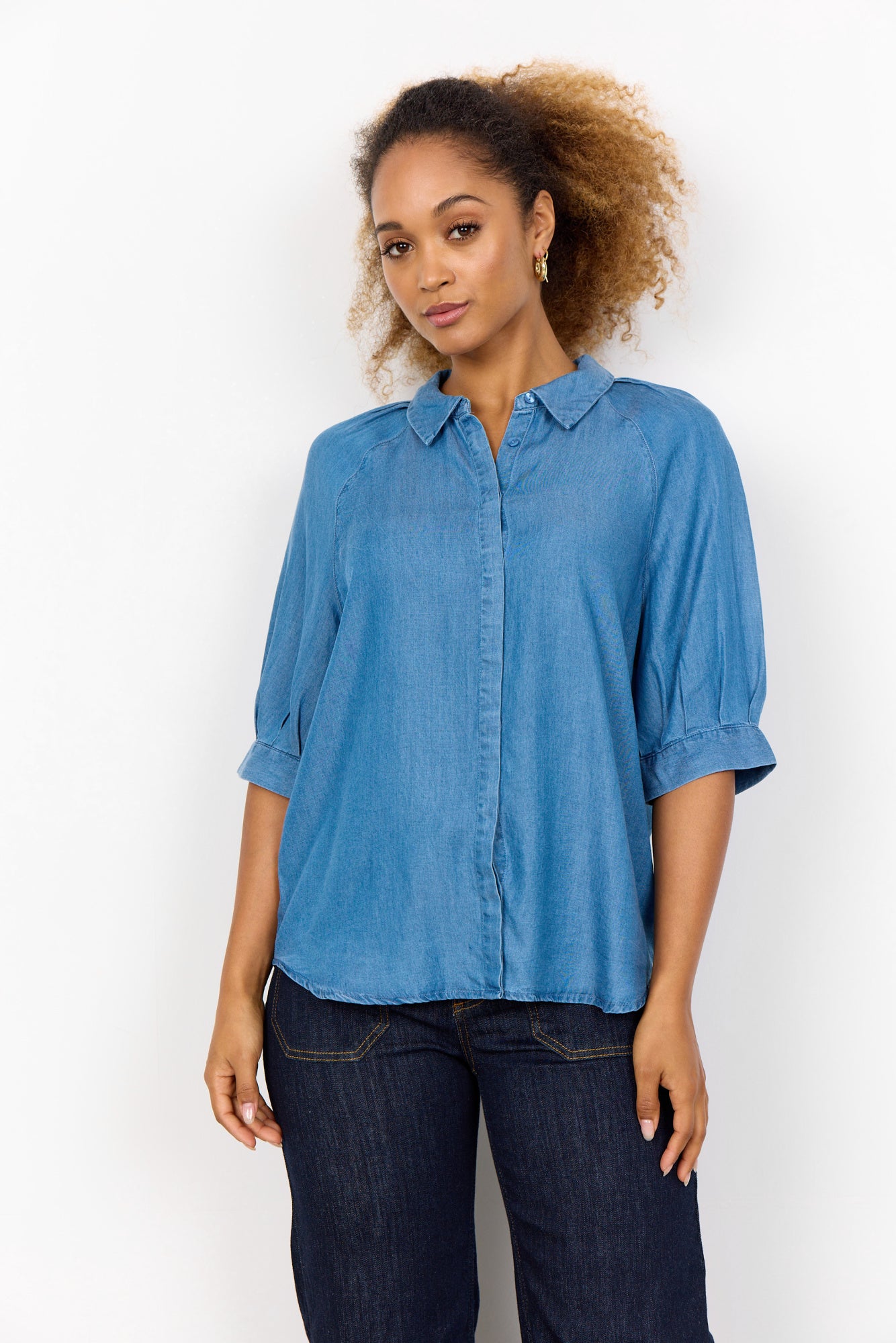 Soyaconcept Blouse SC-LIV 41104 - 2250 Medium Blue