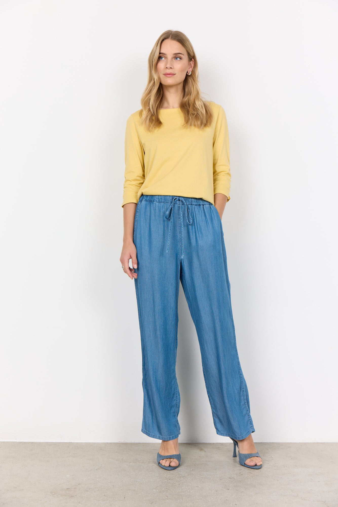 Soyaconcept Broek SC-LIV 41107 - 2250 Medium Blue 