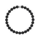 Steel & Barnett Armband Kralen SBB/023 - Matt Black