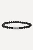 Steel & Barnett Armband Kralen Sbnn/001 - Matt Black