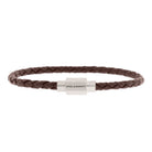 Steel & Barnett Armband LBLL/003 - Brown Silver