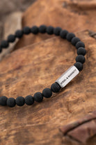 Steel & Barnett Armband Sbnn/001 - Matt Black