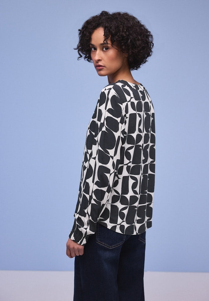 Street One Blouse 324657 - 27502 Shadowed Navy 