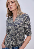 Street One Blouse A324803  - 27502 Shadowed Navy