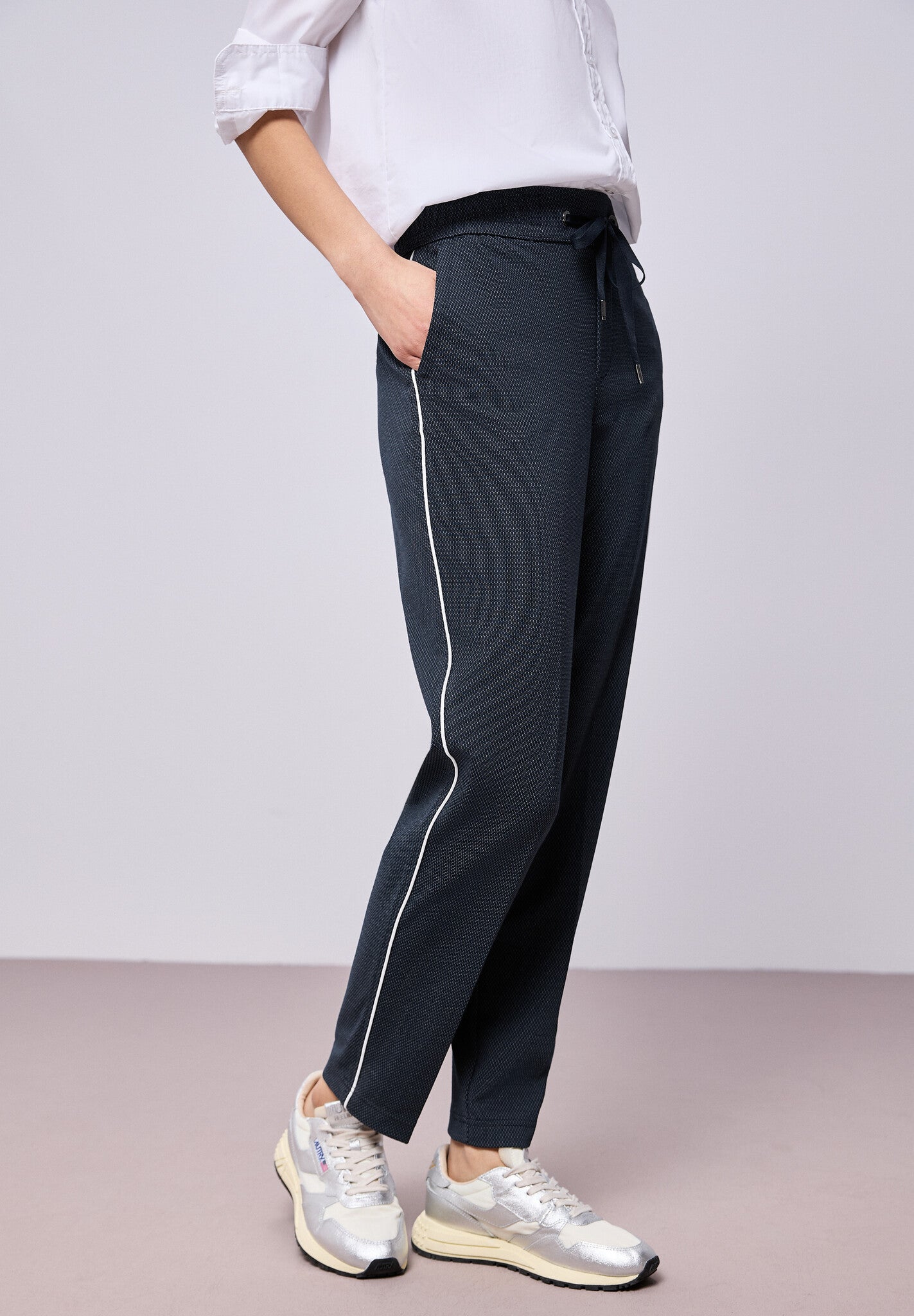 Street One Broek A380601  - 27502 30 Shadowed Navy