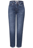Street One Jeans Barrel 380585 - 17816 Medium Blue Washed