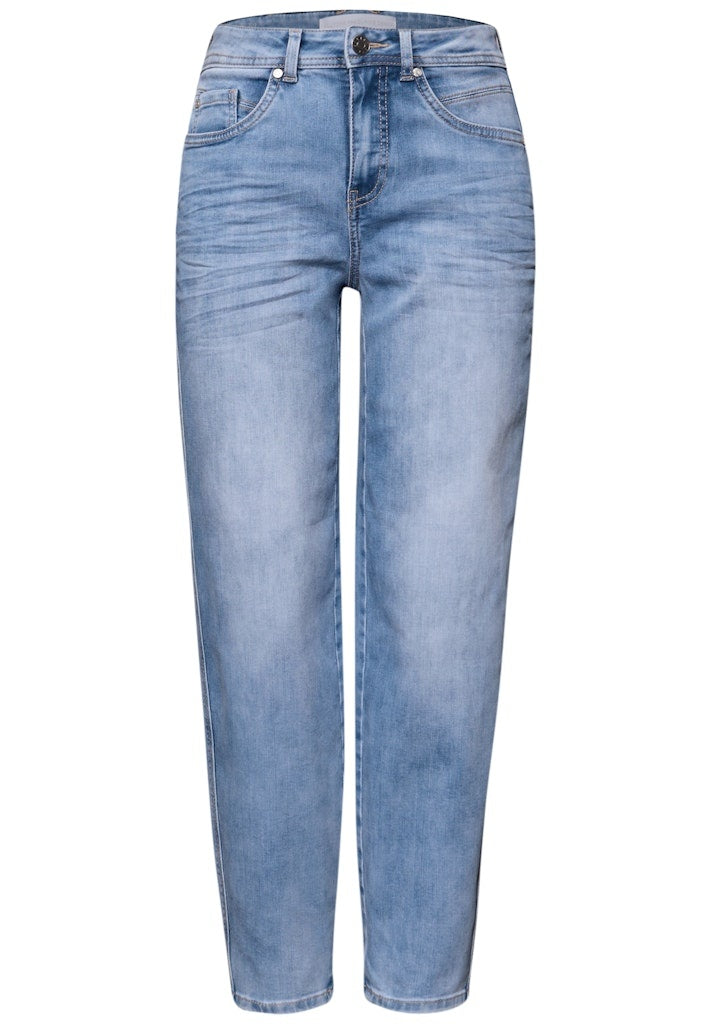 Street One Jeans Barrel 380586 - 17817  Light Blue Washed