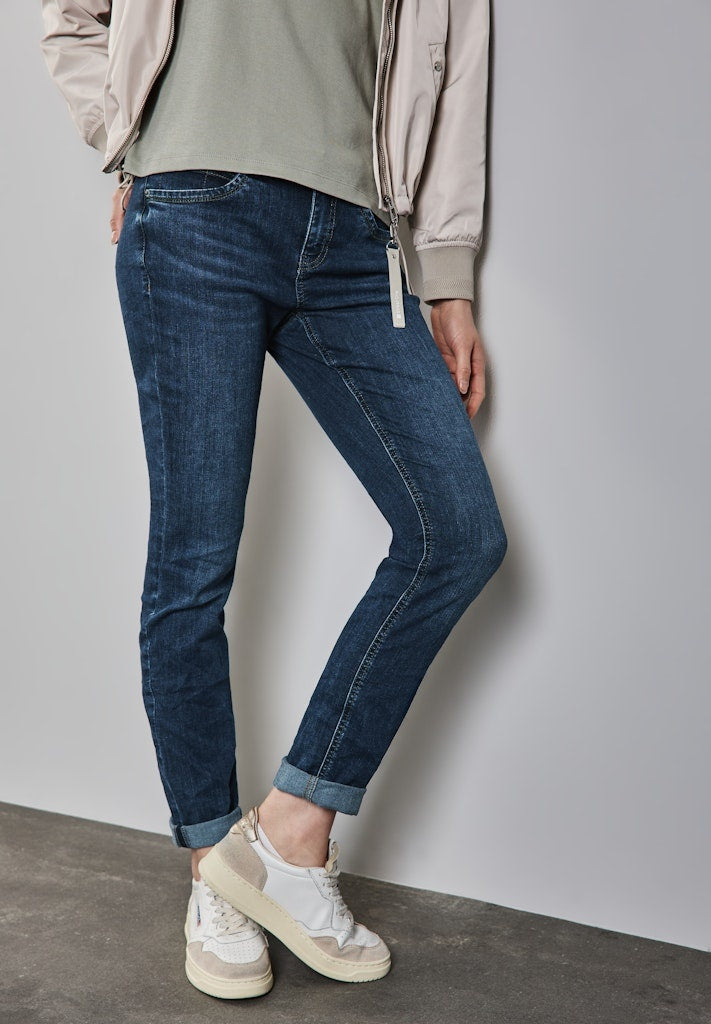 Street one Jeans QR Style Jane.Mw.Dark Blue - 16471 32 - Lengtemaat L32
