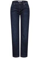 Street one Jeans QR Style Straight Leg.Mw.Dark - 17230 30 - Lengtemaat L30