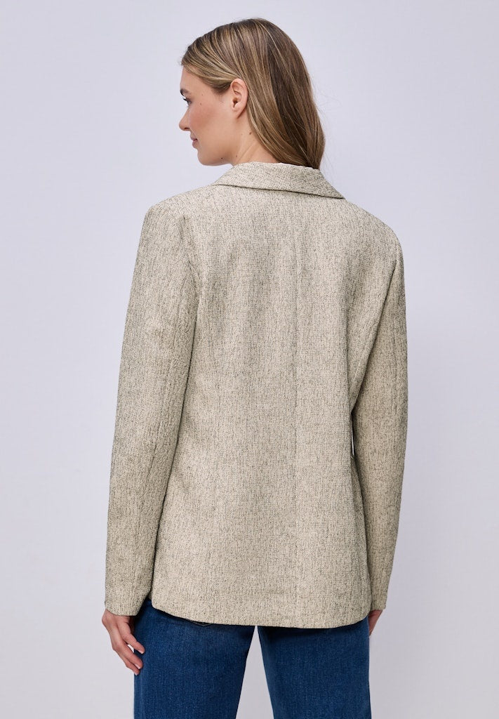 Street One Lange Blazer 212995 - 25437 Smooth Sand Beige
