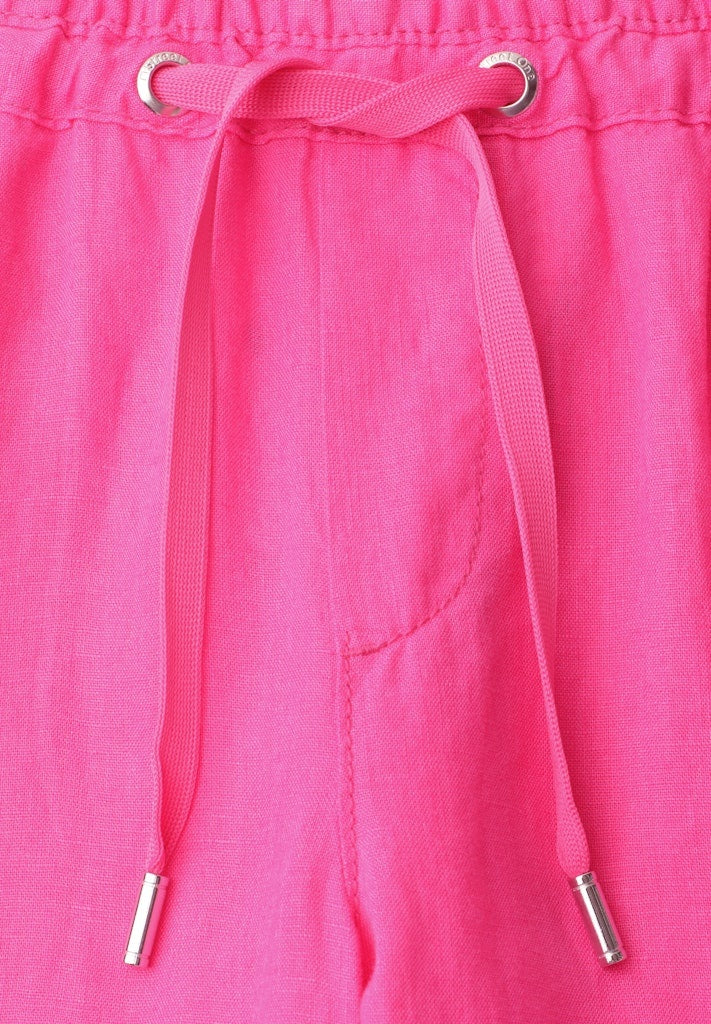 Street One Linnen Broek 379810 - 17281 Magenta Dream 